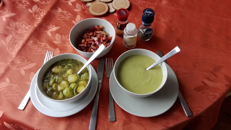 Photo "How to make a soup or broth with seasonal vegetables"