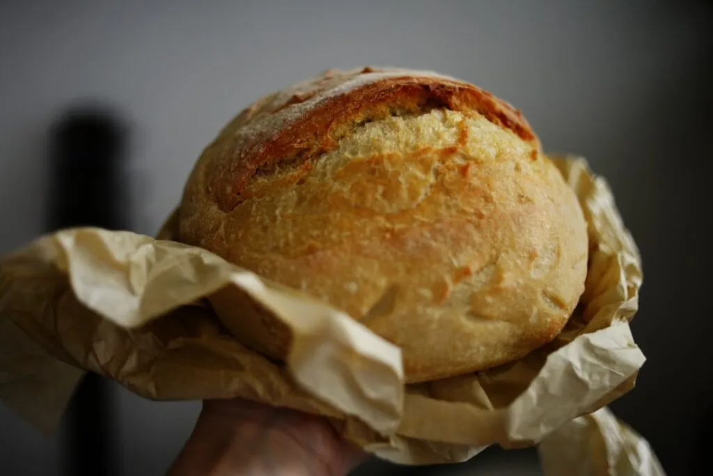 Photo homemade bread