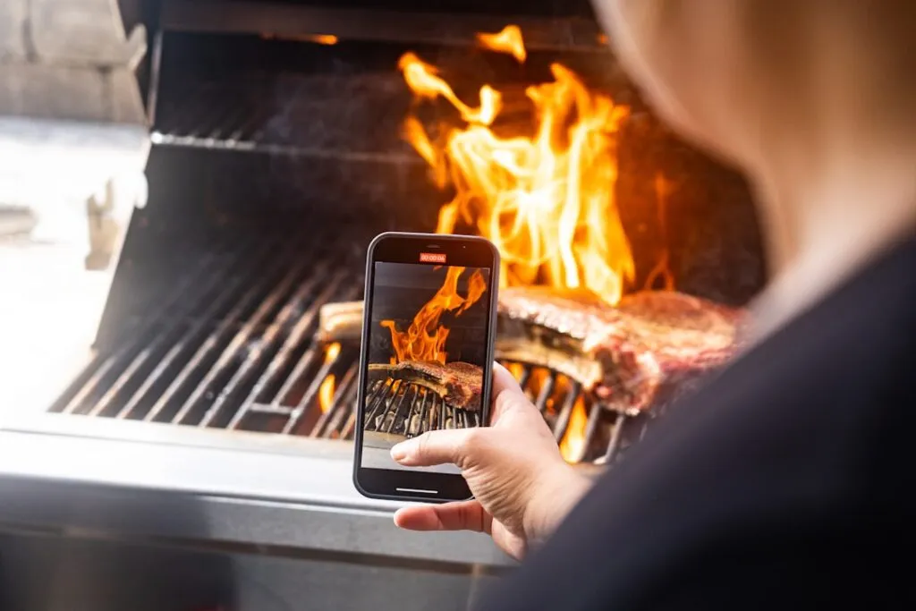 Photo grilled steak recipe