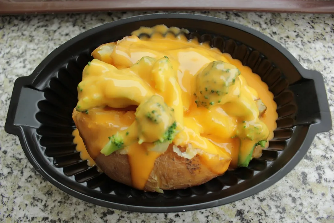 Photo baked potatoes