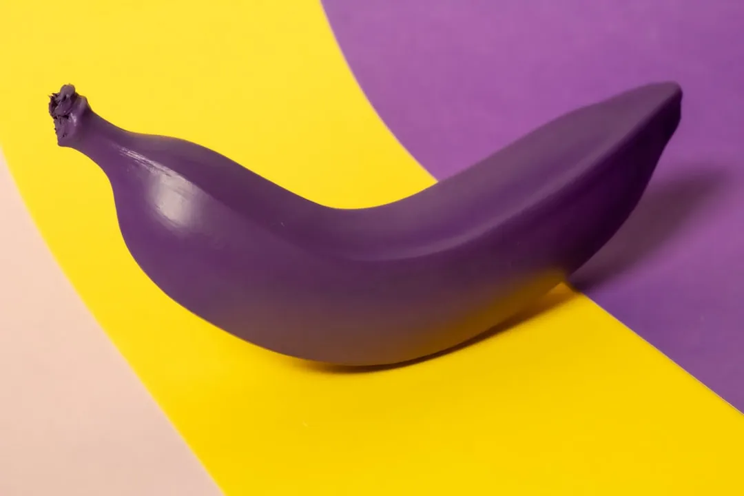 Photo bitter taste of eggplant