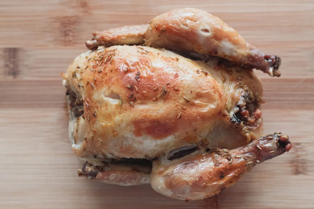 Photo roast whole poultry
