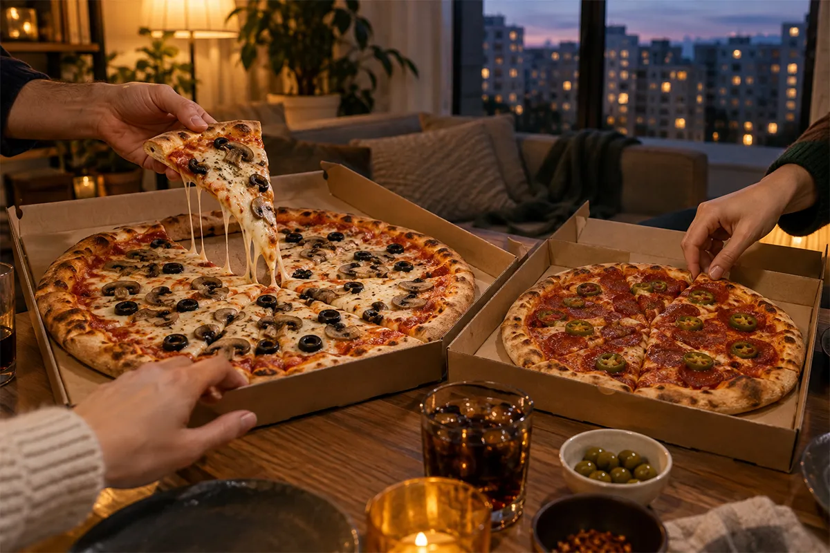 Pizza cu livrare în Sectorul 3: cum alegi mărimea, blatul și pizzeria — Bucatarul Iscusit