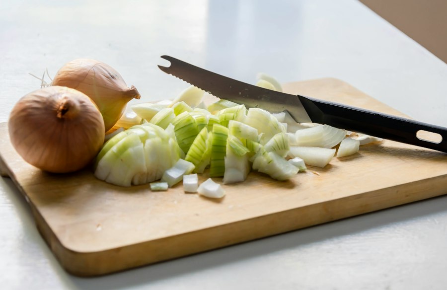 vegetable chopping skills