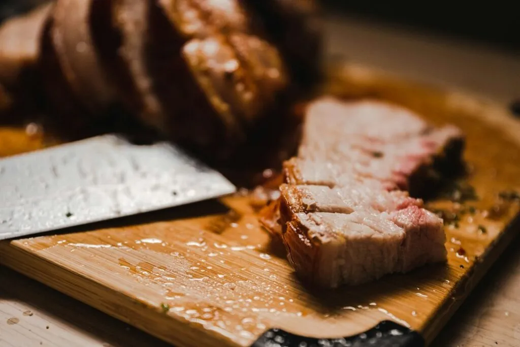 Photo roast meat cooking tips