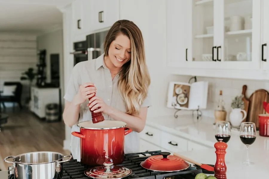 Photo healthy cooking tips